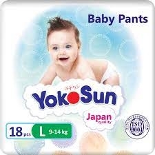Трусики YOKOSUN L (9-14 кг) 18 шт уп8