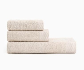 Набор махровых полотенец LoveLife Natural beige, 3 шт.: 70×130.50×80.30×50 см, хлопок 100%