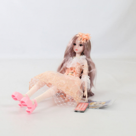 Интерактивная кукла "Умница". Размер: 65х30х10см.