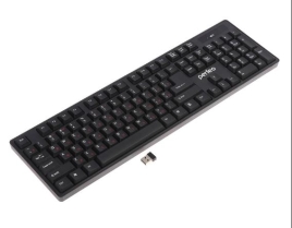 Клавиатура Perfeо CHEAP черная, беспроводная PF-3208