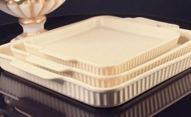 205-820 Квадратное блюдо для запекания 30,5см в под.уп.(х18)Фарфор