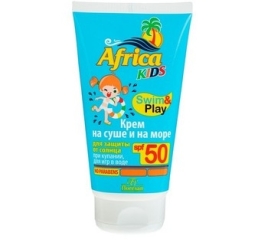Крем детский  для защиты от солнца на суше и на море SPF 50, 150 мл   102847