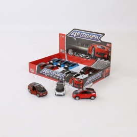 Машина БМВ металл,12 шт. в упак. Масштаб: 1:50 6531DC