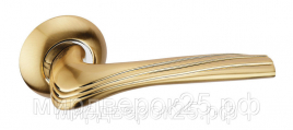 Ручка дверная ADDEN BAU Jazz A147 (круглое) золото 