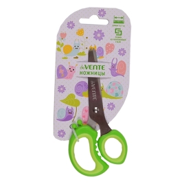 Ножницы детские " deVente " Snail, 12,7см, металлические, прорезиненные ручки, безопасные закругленн