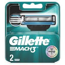 GILLETTE Сменные кассеты для бритья МАСН3 (2 шт) *40