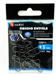 Карабин SADEI FISHING SWIVELS в асс