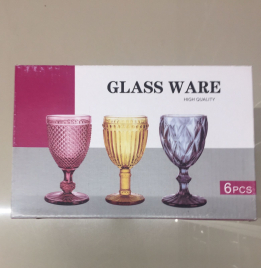 Набор бокалов 6 шт GLASS WARE 03-923-31