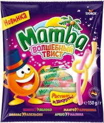 МАМБА жев. конф. Волшебный твист 150гр *24шт Шторк (01.03.2026)