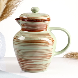 Кувшин "Борисовский" 1,7л / 22х15см, мята 10571734