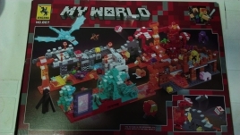 КОНСТРУКТОР MY WORLD СРЕД 524 PCS №ABD-807