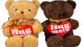 Мягкий медведь Тедди HugMe ХХХ648
