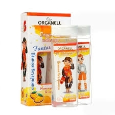 Подарочный набор детский ORGANELL: 2в1 гель для душа и шампунь, 250мл + пена для ванн, 250мл 1013983