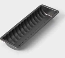 Форма для выпечки «Жаклин. Рулет», 26×9×3.5 см, антипригарное покрытие, цвет чёрный