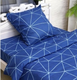 Постельное бельё 1.5-спальное «Атра. Полигон», бязь
