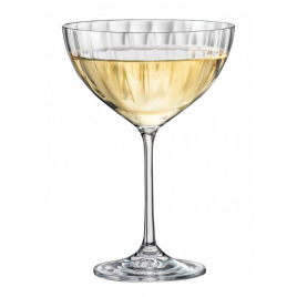 Набор бокалов для мартини WATERFALL 6шт 340мл