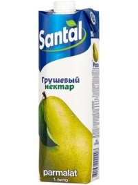 Сок "SANTAL" груша  м/у 1,0 л (12 шт/уп)