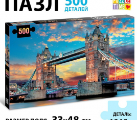 Пазл "Лондонский мост", 500 деталей 9224702