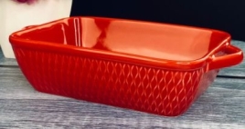 118-091 Прямоугольное блюдо для запекания 24см в под.уп.(х12)Фарфор