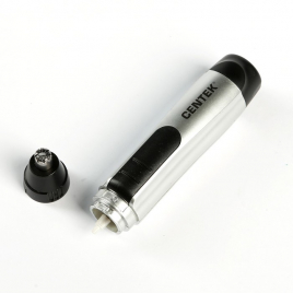 Триммер Centek CT-2180 (серый/черный) для носа и ушей, питание 1хАА (в комплекте не поставляются)