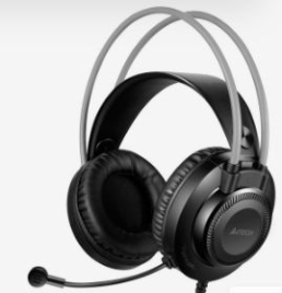 Наушники с микрофоном A4Tech Fstyler FH200i серый 1.8м накладные оголовье (FH200I GREY)   10046573