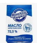 Масло МИНСКАЯ МАРКА  сливочное 72,5% 180 г 