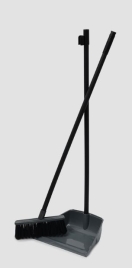 Щётка для пола с совком Etna, серый