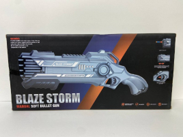 Бластер Blaze 7081ZC с безопасными пулями, в коробке