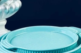 205-842 Круглое блюдо для запекания 30,5см в под.уп.(х18)Фарфор