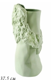 135-061 Ваза 37,5см ЭФИОПИЯ в под.уп.(х4)Фарфор