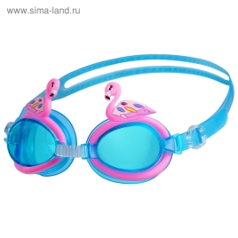 Очки для плавания, детские "Фламинго", цвета микс 4128411