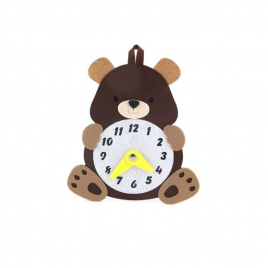 Развивающая игра "Часы.Медведь",1601003