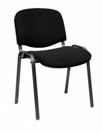 Стул OLSS стул ИЗО цвет В-14 черный, рама черная
