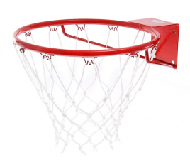 Корзина баскетбольная №7, d 450 мм, стандартная, с сеткой 1107374