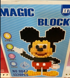 MAGIK BLOCK МАЛ АССОРТИ 1298 PCS №8047-8084