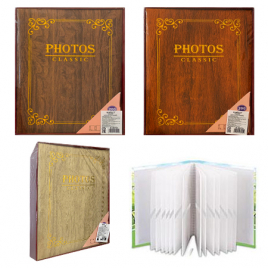 Фотоальбом " KWELT " 200 фото Books ассорти (без возможности выбора цвета и дизайна), 10*15см, тверд