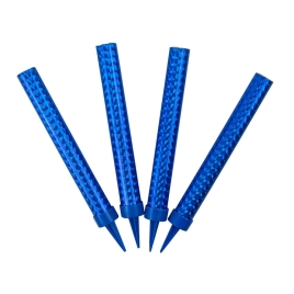 Фонтан для торта " Веселуха " Фонтан. Голубое пламя 10см, 30секунд, 4шт, высота вылета искр 35-50см