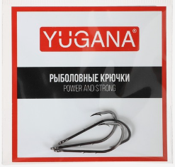 Крючки YUGANA Baitholder, № 2, 3 шт.   7989491