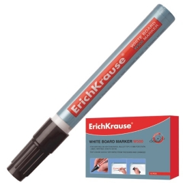 Маркер " Erich Krause " для доски  W500 черный 0,8-2,2мм 12845