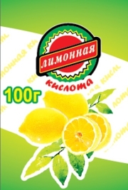 Лимонная кислота СОЛНЕЧНЫЙ ОСТРОВ 100 г