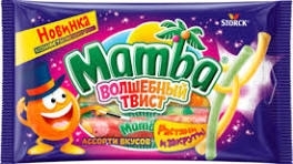 МАМБА жев. конф. Волшебный твист 70гр *24шт Шторк (01.03.2026)