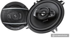 АвтоДинамики Pioneer 13sm, Мощность 250-400w, решетки в комплекте (2шт)