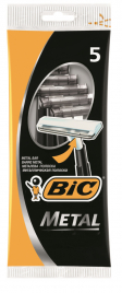 Бритва BIC черная метал 5шт