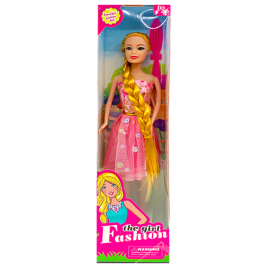 Кукла " The Girl Fashion " Beautiful girl, в наборе: кукла 29см, расческа, картонная упаковка, 8*32,