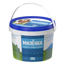 Продукт сметанный МИЛЕНКА ведерко 25% 2500 г