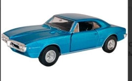 Модель 1:38 Pontiac Firebird 1967 43715W