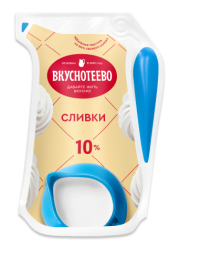 Сливки ВКУСНОТЕЕВО 10% 250 г