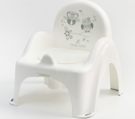 Горшок-стульчик "Совы", цвет белый 010-103 5073251