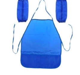 Фартук для труда + нарукавники 485*395/250*120 Стандарт НФ-1 Синие 1092913