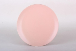 Color (light pink) Тарелка десертная 19см  кратно 6
